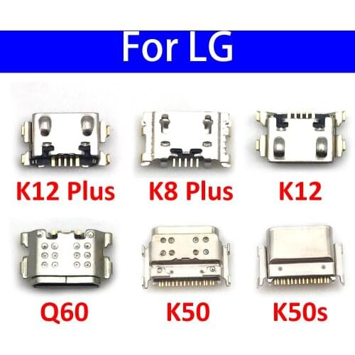 100PCS Micro USB Jack Charging Socket Port Plug Dock Connector For LG K9 K11 K10 K4 2017 K10 2016