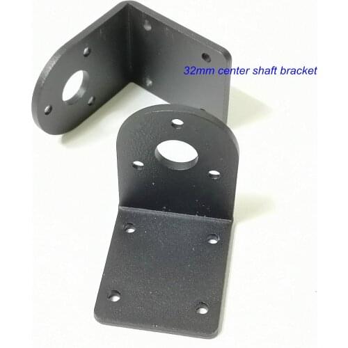 2PCS 385 DC motor 32mm center shaft bracket 22mm diameter motor Smart car base metal stents stands