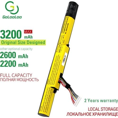 Golooloo 3200mAh 4Cells New Laptop Battery For Lenovo For Ideapad Z400 Z400S Z400A Z400T Z510 Z510A Z500 Z500A L12S4K01 L12L4K01