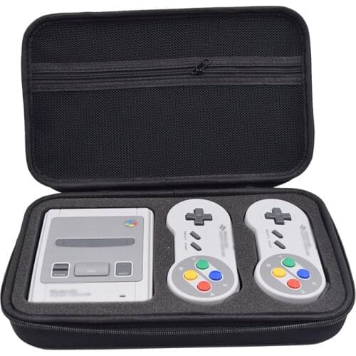 Game Case Bag for Nintend Switch SNES SFC Classic Mini for 2 Controllers Charger HDMI Cable Cover for Nintendo Switch Hard Pouch