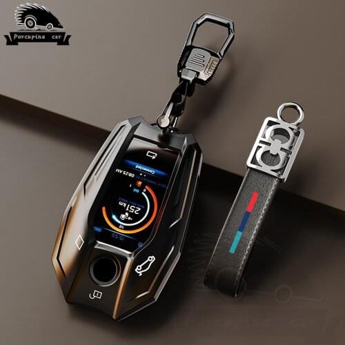 Car Fully Key Case LED Display TPU Key Cover Case for BMW 5 7 series G11 G12 G30 G31 G32 i8 I12 I15 G01 X3 G02 X4 G05 X5 G07 X7