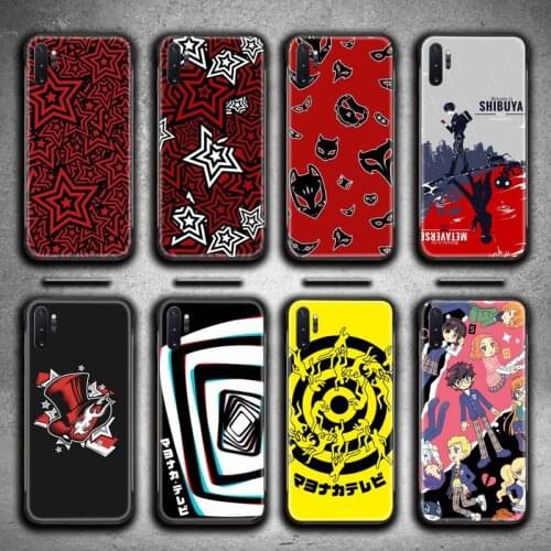 Persona 5 Stars Phone Case For Samsung Galaxy Note20 ultra 7 8 9 10 Plus lite M51 M21 J8 Plus 2018 Prime