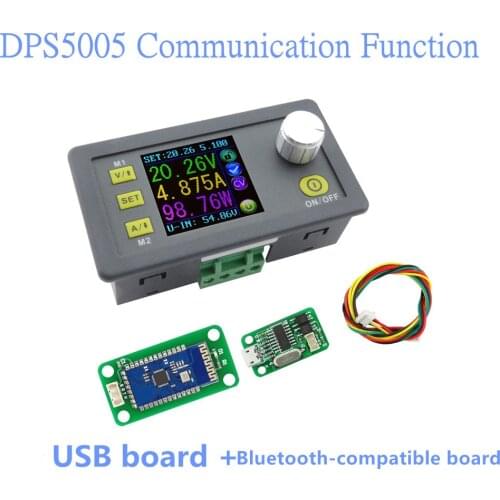 DPS5005 Communication Function Constant LCD Voltmeter ammeter Voltage Current Step-down Power Supply Module 40%off