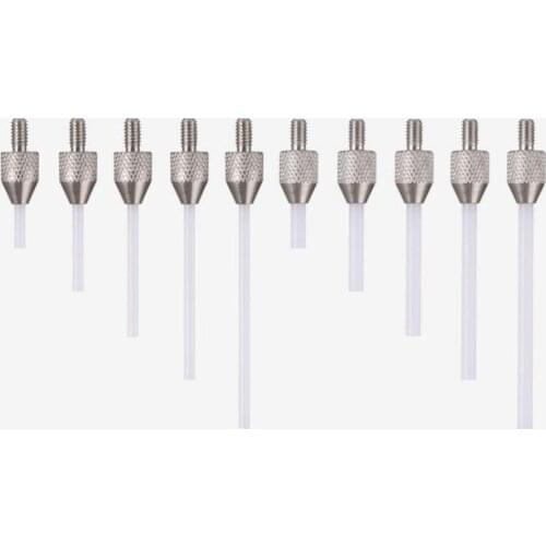 M2.5 Thread Plastic Long Pin Contact Pointed Indicator Probe for Digital or Dial Indicators Height Gauge