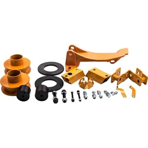 Front 2.5'' in Lift Kit Coil Spacer Track Bar Bracket For Ford F250 350 2011-18