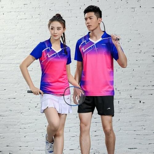 Badminton t-shirt men,tennis clothes for girls,ping pong clothes , table tennis tracksuit , Shirt badminton Sportwear Kits 2623
