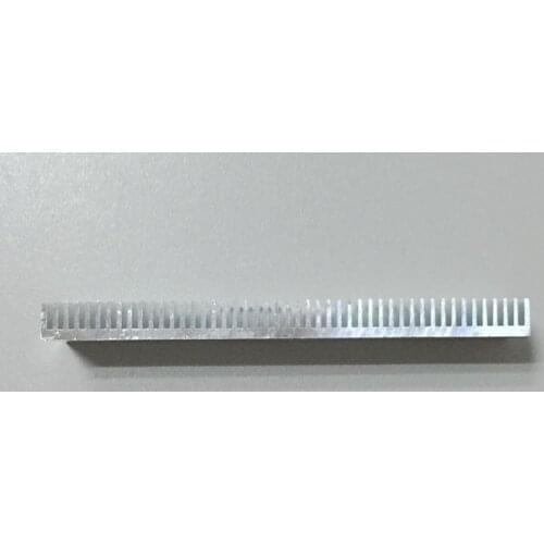 New high-power aluminum radiator heater radiator profiles 140*11*140mm dense tooth Can be customized aluminum heatsink