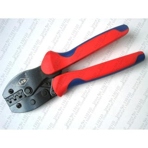 Ratchet crimping pliers,tool for crimping Open Barrel plug Terminals and connector LY-03BC 0.5-6mm2