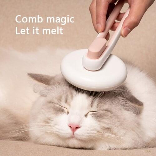 Cat comb dog hair comb to float Teddy cat hair cleaner dog comb brush pet hair removal products artifact