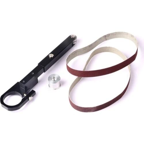 Hot Sander Machine Sanding Belt Adapter Head Convert with Sanding Belts for Electric Model 100 Angle Grinder Woodworking