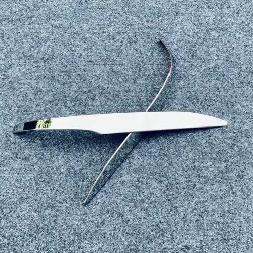 For Toyota Harrier Venza 2020 2021 Steel Car Styling Door Rearview Mirror Strip Cover Trim Car Sticker Protector Car Styling