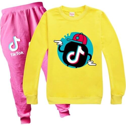 TIK TOK 2PCS Boys Outfits Baby Girls Clothes For Kids Clothing Toddler Child Casual Sports Suit Children Suits