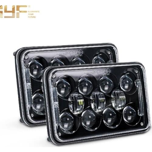 4x6 Inch LED Headlights Replacement Hi/Lo Beam Headlamp IP67 For Pickup Peterbil Kenworth Freightinger
