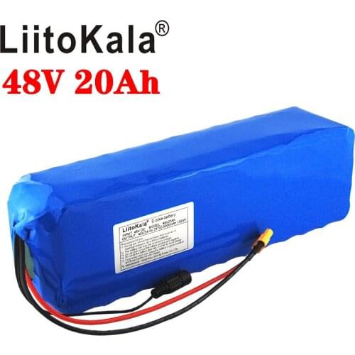LiitoKala Original 48V 20AH Ebike Battery 48V 10000W for electric bike battery for bike Powerful electric bicycle battery XT60