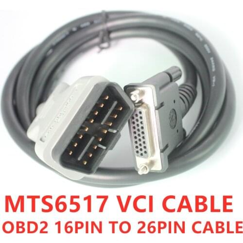 Acheheng Car diagnostic tool cable for MTS6517 scanner tool MTS6517 VCI OBD2 16PIN TO 26PIN Cable