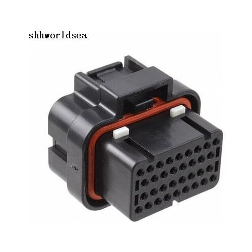 Shhworldsea 1sets 5sets 30sets auto computer connector, 34 pin 34way oil gas connector 4-1437290-0