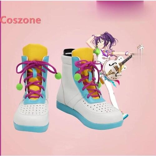 BanG Dream! Cosplay Michelle Kokoro Tsurumaki Seta Kaoru Cosplay Shoes Boots Halloween Costume Accessories