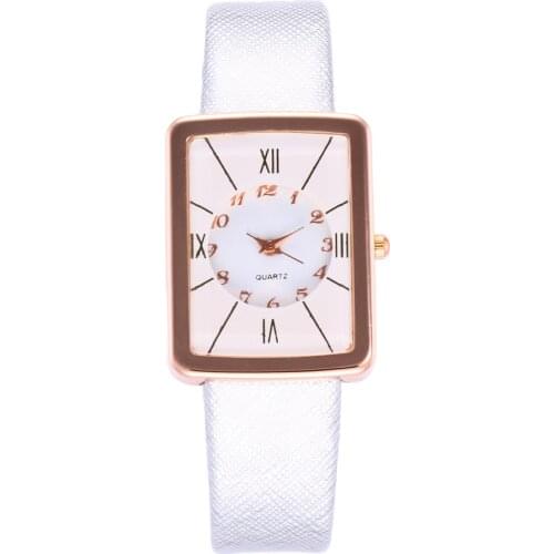New 12 Women Watch Exquisite Quartz Ladies Watches Montre Femme Waterproof Leather Female Clock Reloj Mujer Horloges Vrouwen