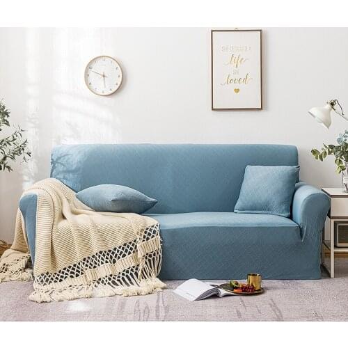 1/2/3/4 Seater Jacquard All-inclusive Sofa Cover for Living Room Stretch Sofa Slipcovers Sofa Towel Sofa Cushion Furniture Cover