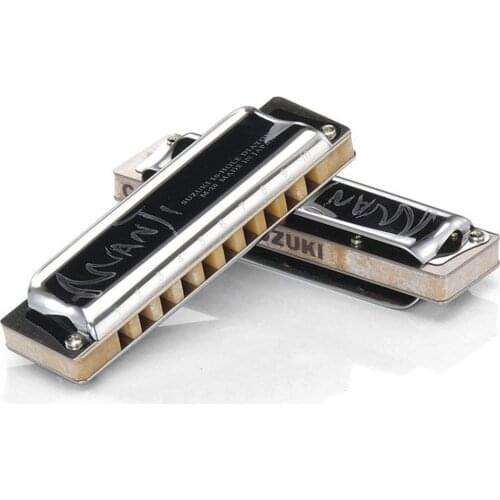 Suzuki M20 Manji Diatonic Harmonica 10 Holes 20 Notes Blues Harp Key Of C D Professional Quality Japan Musical Instruments M-20