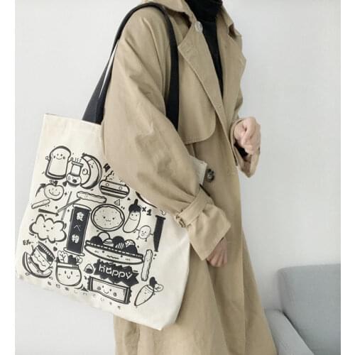 Women Canvas Shoulder Bag Shakespeare Print Ladies Shopping Bags Cotton Cloth Fabric Grocery Handbags Tote Books Bag For Girls