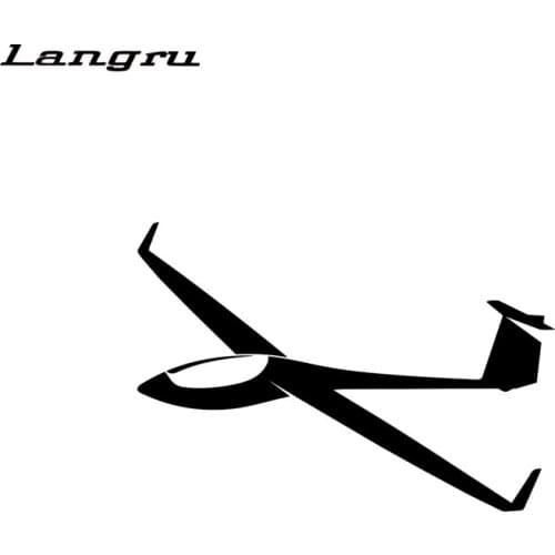 Langru Hot Sale Product For Car Stickers Car Styling Art Glider Pilot Vinyl Graphics Decals Decor Jdm