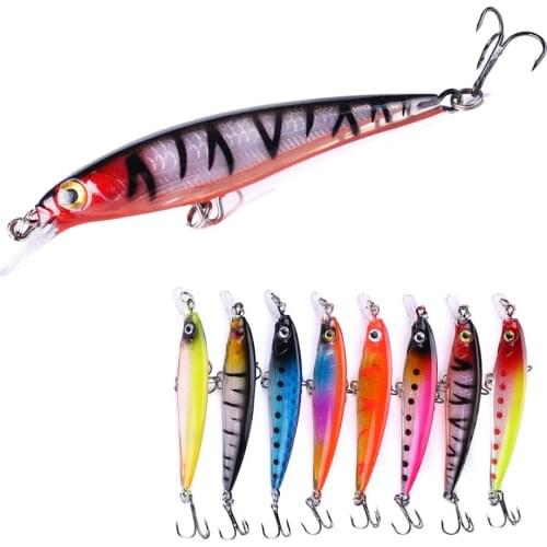 Laser Minnow Fishing Lure Hard Plastic Bait Artificial Wobbler For Fishing Lure Crankbait Fishing Accessories/Tackle Swimbait