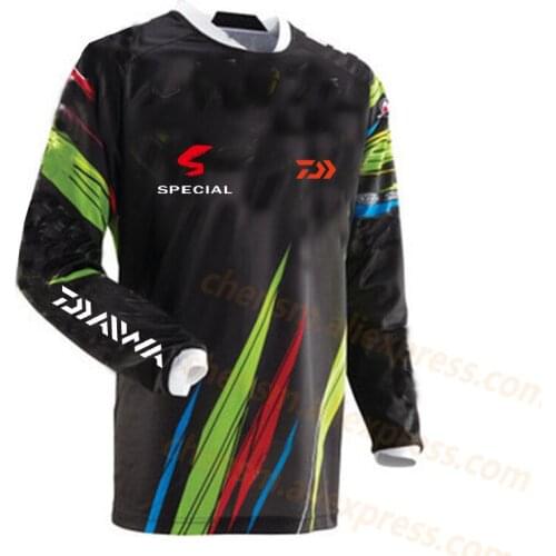 2020 DAIWA New Fishing Jersey Long Sleeve Fishing Clothing Autumn Shirt Quick Dry Mosquito Proof Sunscreen Cool Sportswear