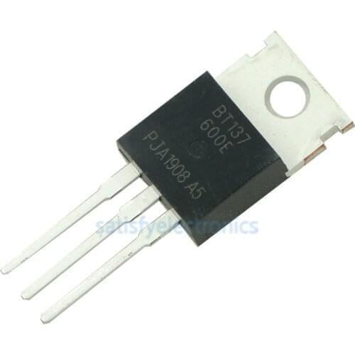 5PCS NEW BT137-600E TO220 BT137-600 TO-220 BT137 137-600 137-600E Triacs sensitive gate 8A/600V new and original