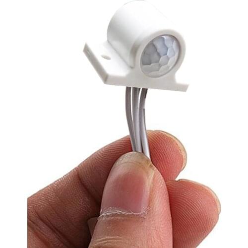 New DC 12V PIR Body Infrared Motion Sensor LED Strip Detector Switch Portable Automatic On Off For LED Strip Light Lamp