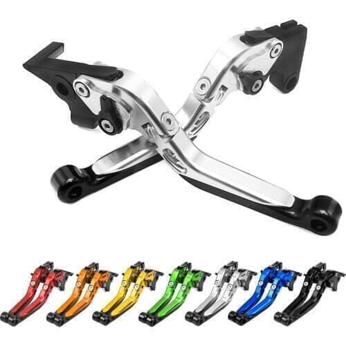 Extending Motorcycle Brake Clutch Levers Adjustable levier de frein et embrayage moto FOR Yamaha FZ6R 2009 2010 2011 2012 -2015