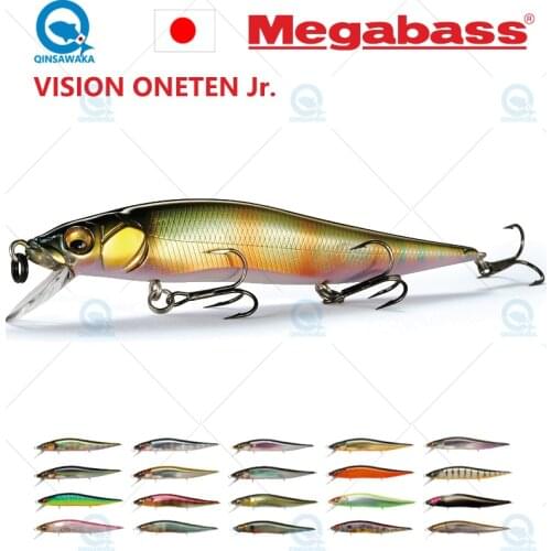 JAPAN Megabass Fishing Lure VISION ONETEN Jr./R+1 Jerkbait Dynamic Saltwater Sea Tackle Mobile Inline Design Magnetic Gravity