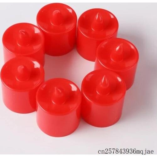 168pcs Red LED Candle Light Flicker Light Flameless LED Tealight Tea Candles Wedding Party Home Decoration