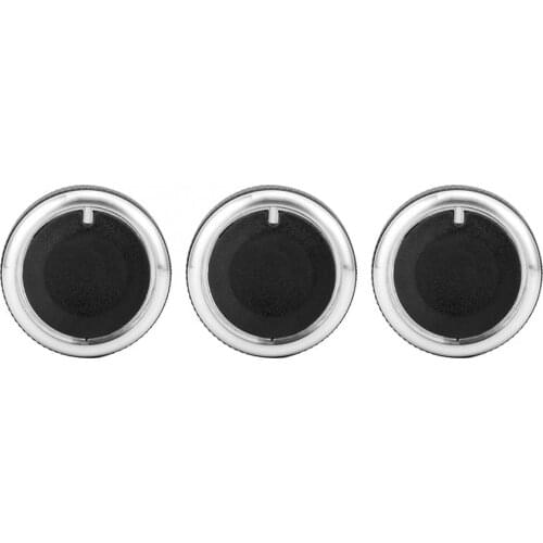 3pcs Car Air Conditioning Heat Control A/C Switch Knob for Toyota Tacoma Vios 02-14 car switch relay