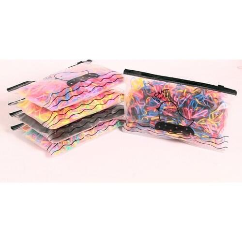 3000pcs/Pack Girls Colorful Small Disposable Rubber Bands Gum For Ponytail Holder Elastic Hair Bands Fashion Hair Accessories