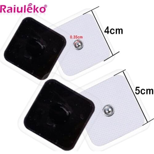 50/100Pcs TENS Nerve Massager Patch Electrode Pads EMS Pulse Acupuncture Physiotherapy Machine Muscle Stimulator Slimming Gel