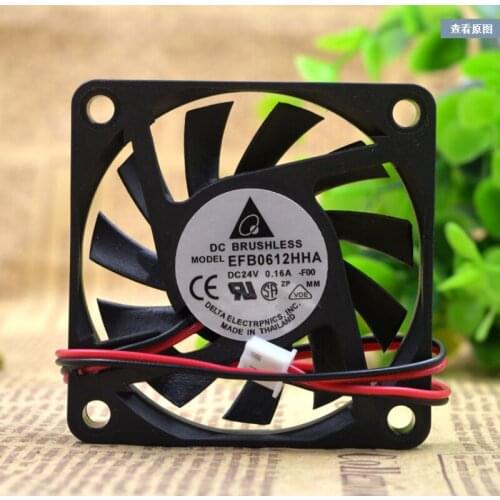 6CM 24V 0.16A 6010 EFB0624HHA inverter thin fan