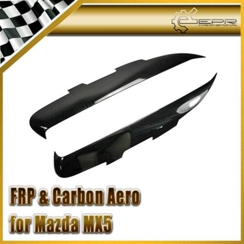 Car-styling FRP Fiber Glass Eyebrow Eyebrows Eyelid Fit for Mazda MX5 NC Tuning Body Kit
