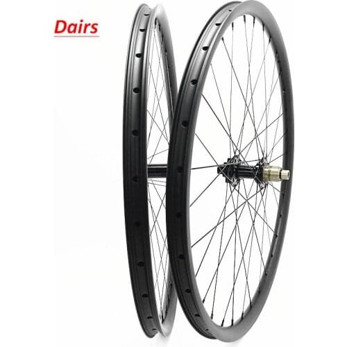 29er disc mtb wheels 40x28mm Asymmetry carbon mtb wheels powerway M81 100x15 142x12 MTB Bicycle wheelset tubuless wheels 1420