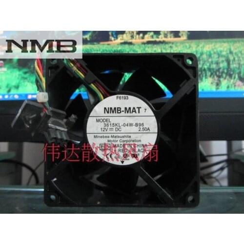 For NMB 3615KL-04W-B96 90mm 9cm 9038 DC 12V 2.5A