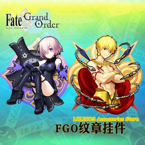 Fate/FGO Fate/Grand Order Mash Kyrielight Enkidu Gilgamesh Acrylic Backpack Pendant Keychain keyring Toy Anime Cosplay