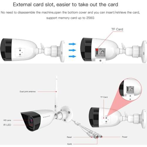 Vstarcam Mini 1296P IP Camera 2MP 1080P Outdoor Wifi Surveillance Security Camera Motion Alarm IP66 Waterproof IR CCTV Camera