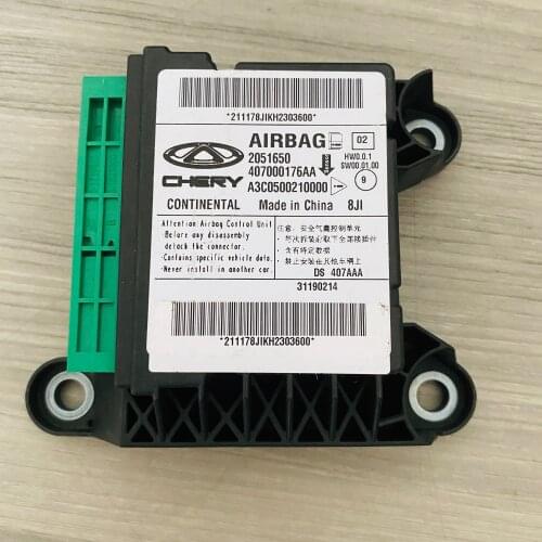 Air-bag Safety Control Unit Controller for Chery Tiggo 8 2051650 407000176AA