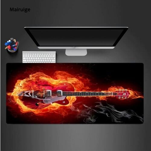 Mairuige Creative Music Guitar Mouse Pad Color Pad Comfort Keyboard Game Pad Large Size Speed Pad