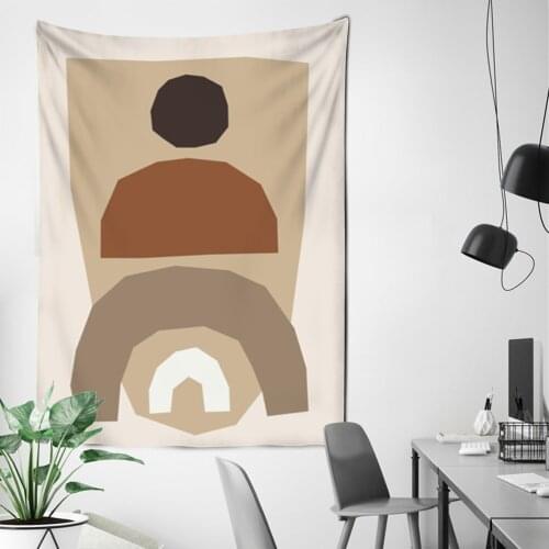 Wall Hanging Cloth Contrast Color Wall Hanging Mountain Decorative Mountain Sea Wall Hanging Cloth Contrast Color Wall Hanging