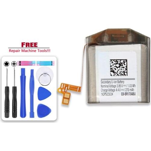 2021 New EB-BR810ABU 270mAh Battery For Samsung Gear S4 42mm SM-R800 SM-R810 SM-R805 R800 R805 R810