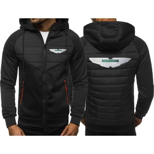 2021 New Aston Martin Warm Fashion for Men Feather Hooded Down Harajuku Jacket Mens Down Coat Popular Hoodies Sports Jackets