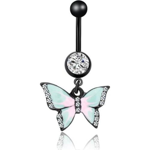 New Sun Flower Medical Stainless Steel Piercing Belly Button Rings Body Piercing Navel Jewelry