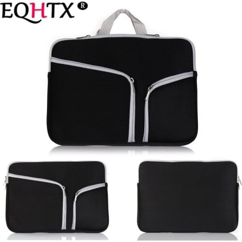 New Laptop Dual Pocket EQHTX - Case For Apple Macbook Air,Pro,Retina,11,12,13,15 inch .New Pro 13.3"15.4"with/Non Touch Bar