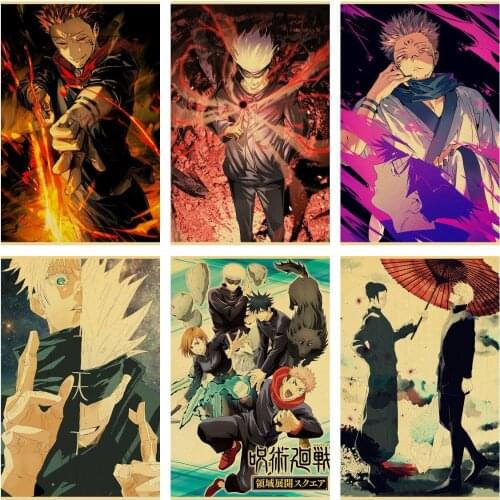 Jiu-Jitsu Kaisen Poster Diamond Painting Poster Wall Art 5D DIY Animation Diamond Embroidery Home Living Room Decoration Picture